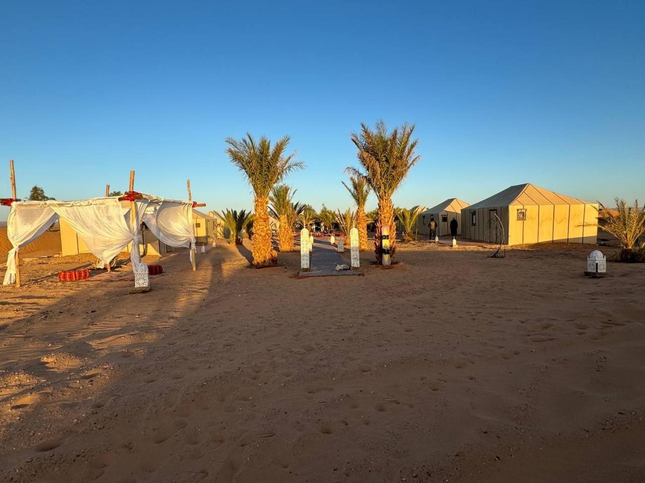 Erg Chebbi Sahara Camp Merzouga Exterior foto