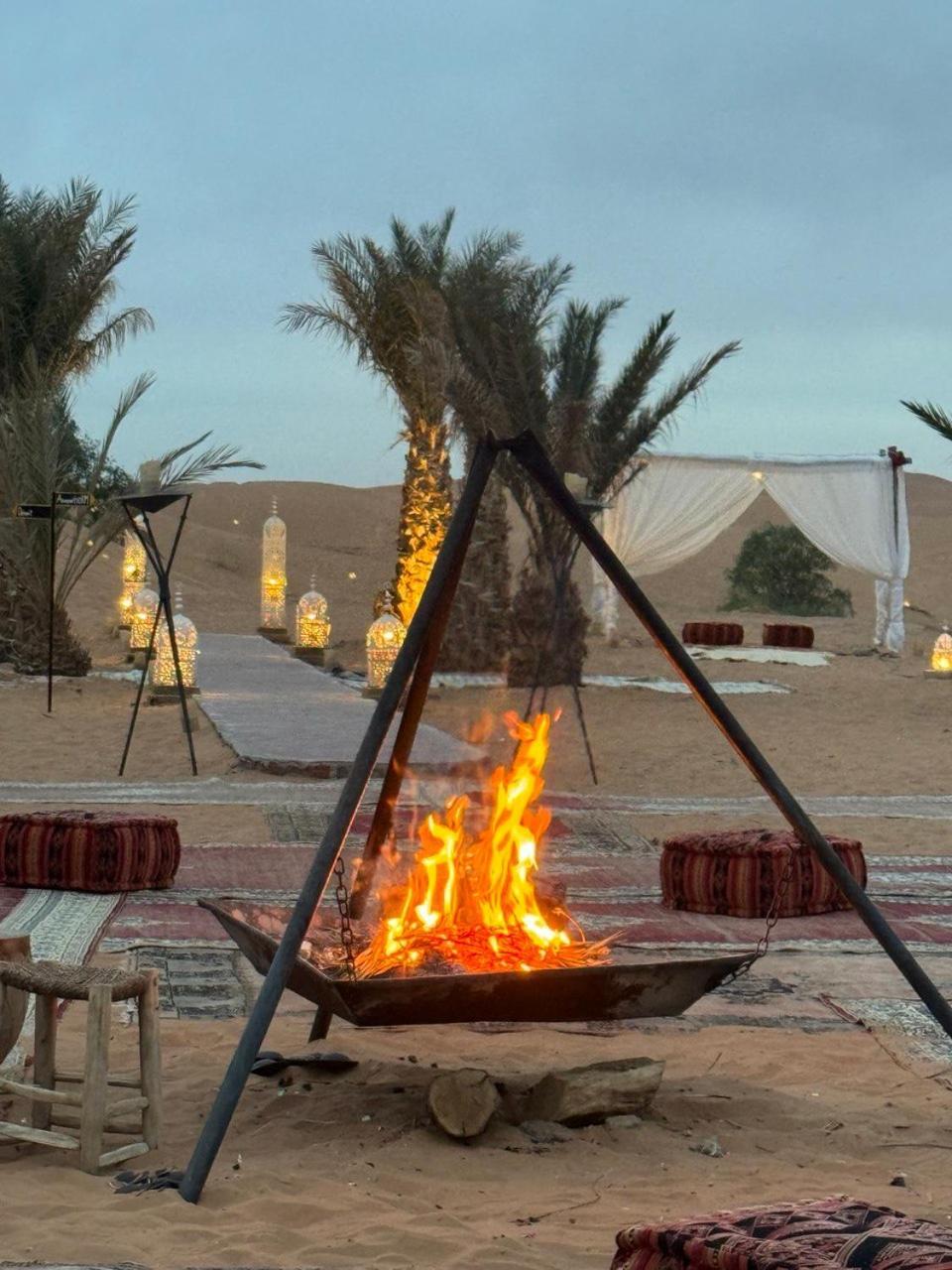 Erg Chebbi Sahara Camp Merzouga Exterior foto